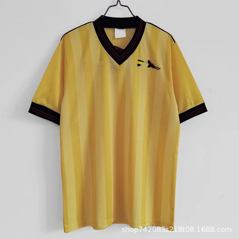Retro 1988-90 season short-sleeved nostalgic training jersey football jersey S
