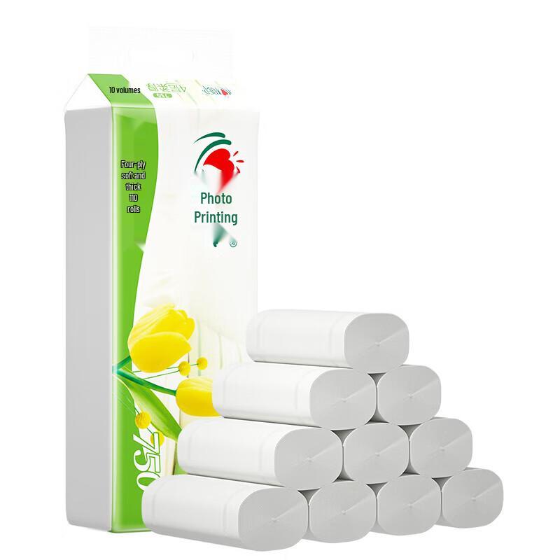 Heart-to-Heart Tulip Series 4-Ply Coreless Toilet Paper