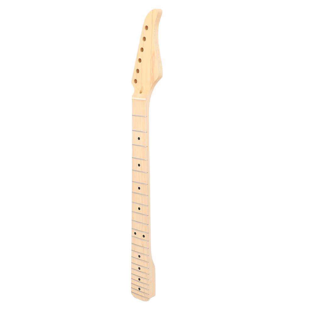Guitar Neck Maple 22 Fret with Position Markers for ST Electric Guitar Replacement Bolted Type