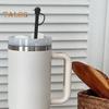 1/6ks sada silikonových brček pro sklenice o objemu 30/40 oz, opakovaně použitelná brčka s kryty, potravinářská snadno čistitelná náhradní silikonová brčka na cesty a venkovní použití