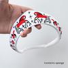 Fabric Horse-Shaped Embroidered Bird Headband For Women British Retro Hair Accessories For Girls Home Leisure Headwear Gift