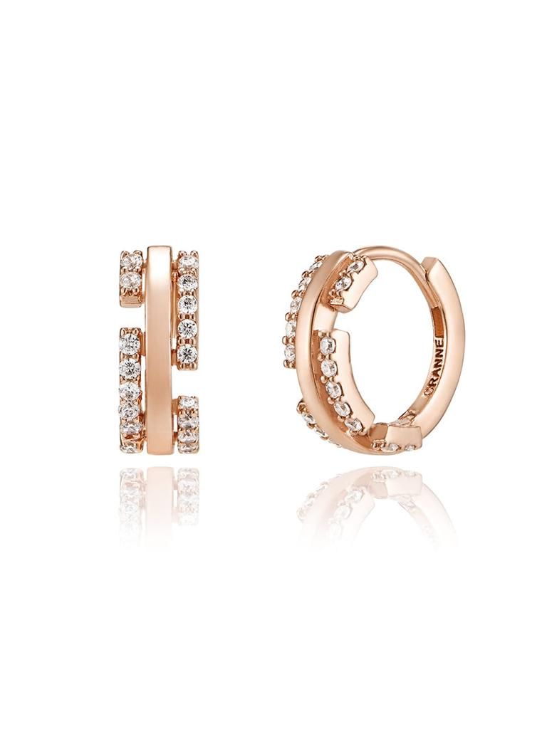 14K Shine-Cut One-Touch Earrings (Gold Filled) C24EGF121