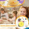 Kids Pottery Wheel Kit USB Ceramic Wheel Pottery Wheel Kit With Cow Design Electric Potters Clay Wheel For Kids Family Friends