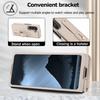 For Samsung Galaxy Z Fold5 5G Case Kickstand Card Slots Leather Coated TPU Cover with Shoulder Strap