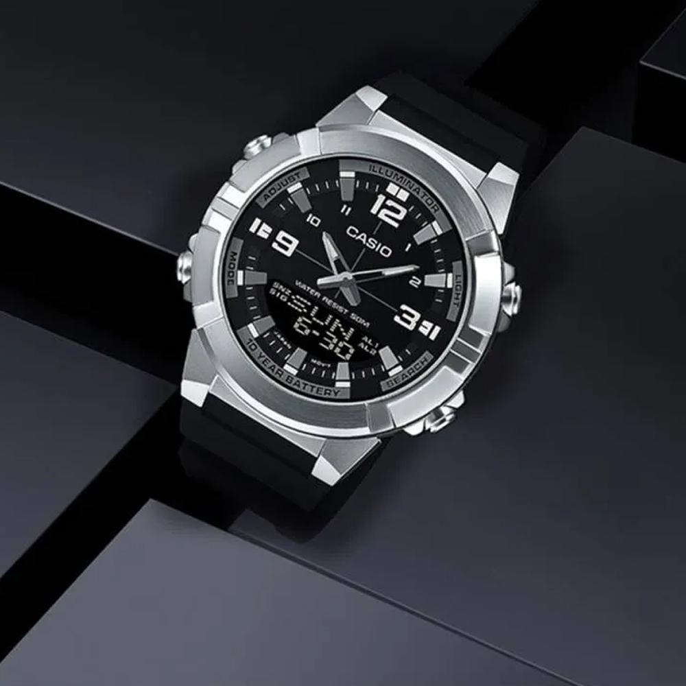 Casio Men YOUTH Black Watch AMW-870-1A AMW-870-1A