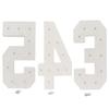 "40th Birthday Light Up Numbers 39.37 Inch Party Decor for Anniversary Warm White Vintage Style Battery Powered (Not Included)"