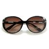 [MERRY PLEASURE] Sunglasses, Fashion Glasses, Men's & Women's, Oval, Black, Brown, Smoke