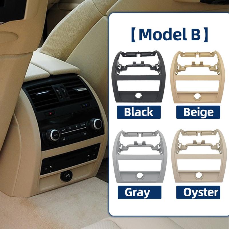 Car Rear Air Vent Grille Outer Surrounding Frame For BMW 5 Series F10 F18 Auto Interior Accessories
