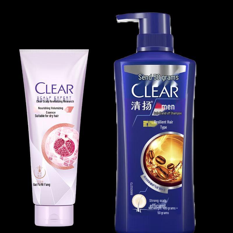 CLEAR Men s Anti-Dandruff Shampoo & Scalp Care Set