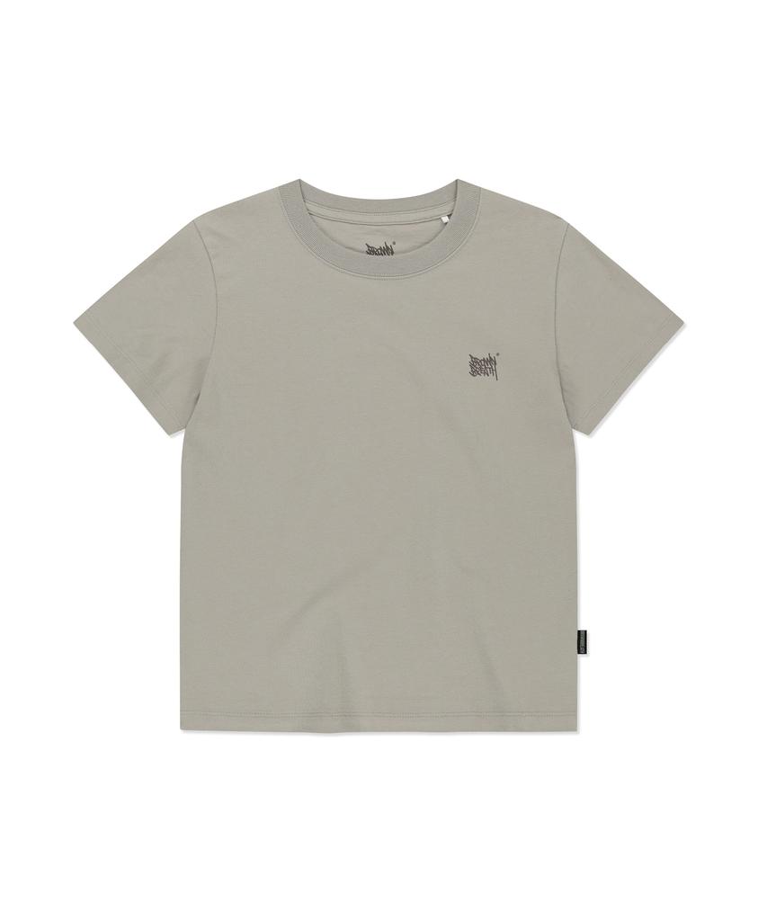 BROWNBREATH W Sleepy Tag Tee - Beige