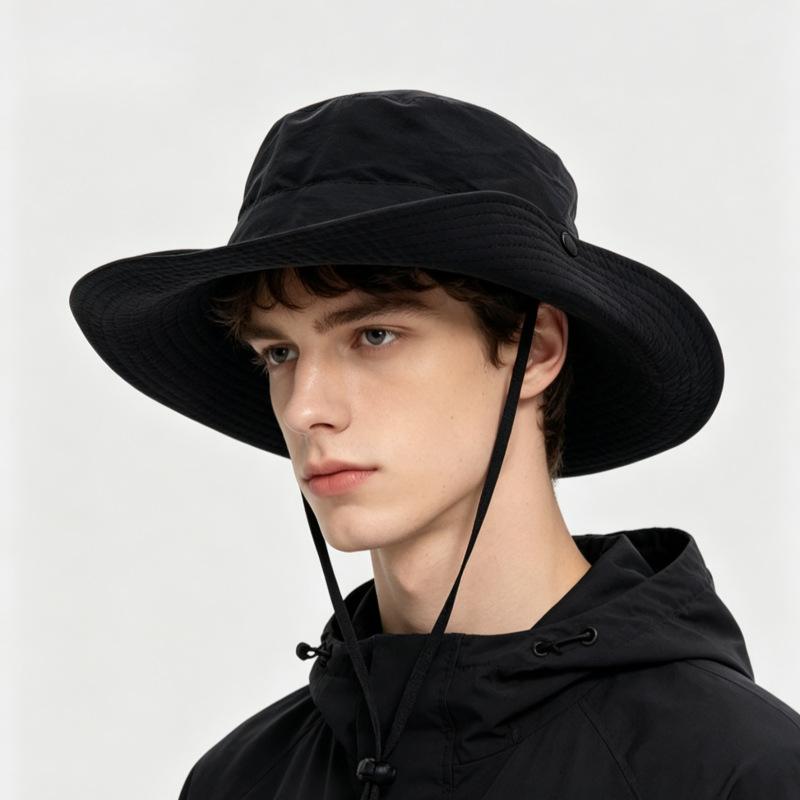 Sun Hats for Men Women Fishing Hat UPF Protection Wide Brim Bucket Hat Breathable Quick-Dry Water Rapellent Outdoor Hiking Beach Travel Summer Hats