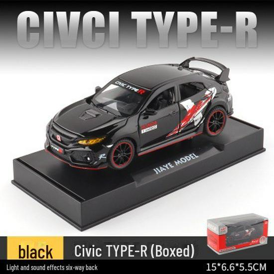 

1:32 игрушечная модель автомобиля Honda Civic Type R 10-го поколения из легкого сплава