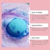 OceAura Hydrating Floral Bubble Bath Bomb with Long-Lasting Scent