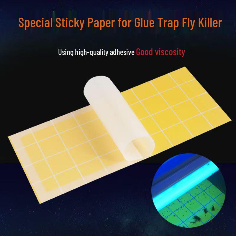 

Dimenzi Insect Sticky Paper for Fly Killer Lamp (Models 805 & 806) 13.5x20 CM