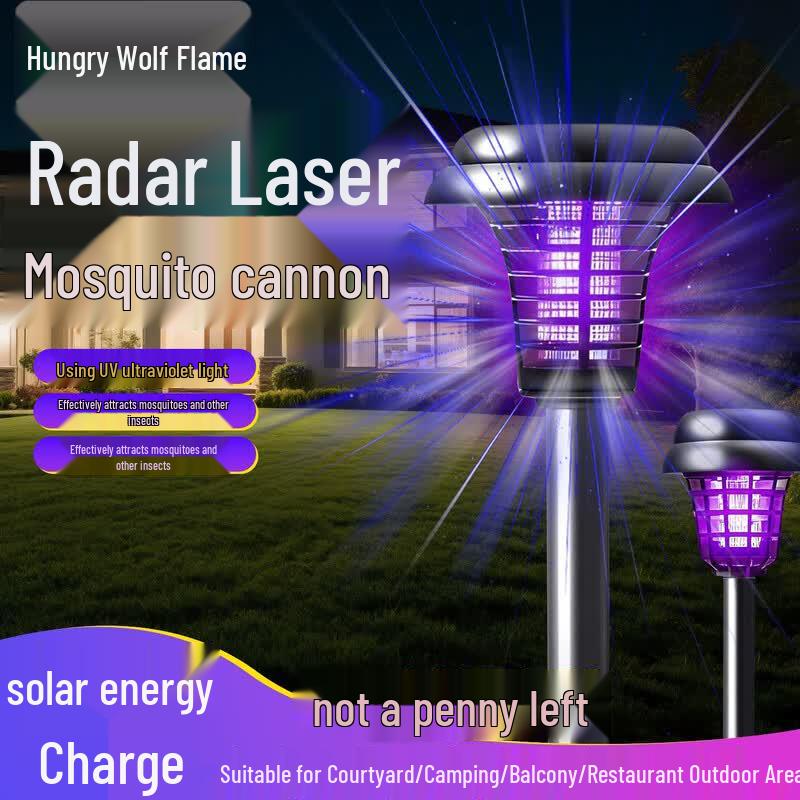 Outdoor Solar Mosquito Killer Lamp