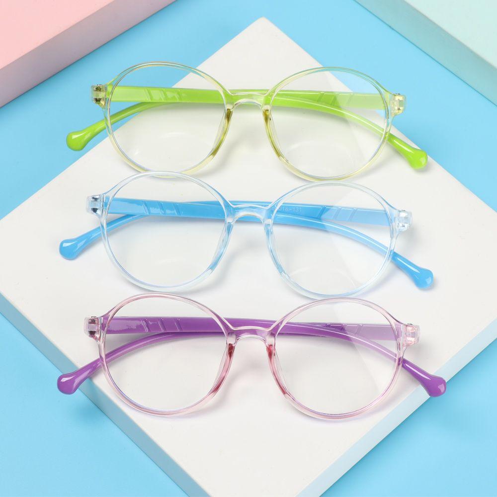 Vision Care Ultra Light Frame Eye Protection Anti-blue Eyewear Kids Eyeglasses Children Spectacles