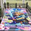 Custom Text Zelda Pattern Floor Rug Soft Indoor Carpet Mat Living Room Bedroom