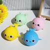 Creative Narwhal Water-Absorbing Squeeze Toy for Children's Ocean Play