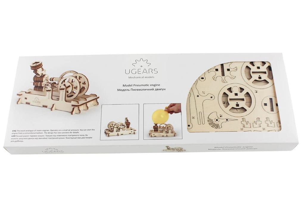 UGEARS 70009 Wooden Toy 3D Puzzle Engine;