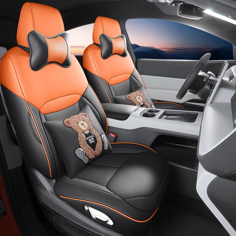 XPENG G6 2023 Leather Car Seat Covers: All-Season, Full Coverage for Electric Models