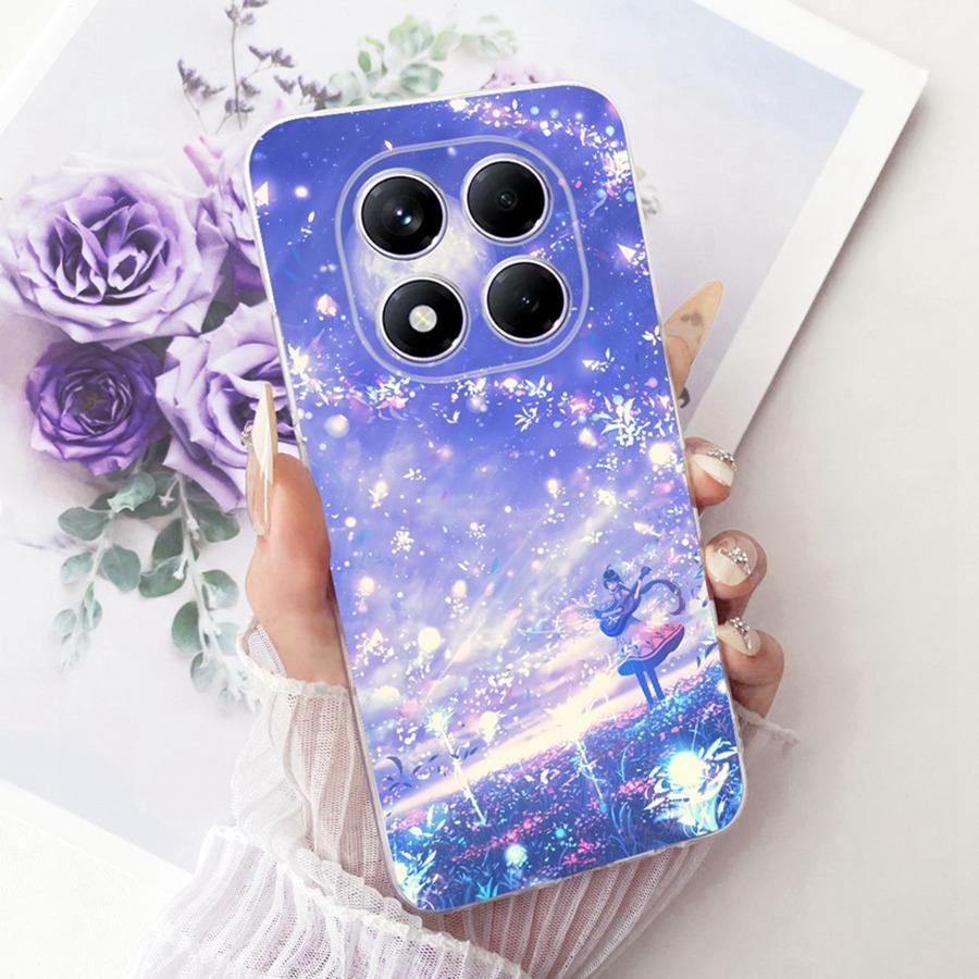 For Xiaomi Redmi Note 14 Pro Case Soft Silicone TPU Butterfly Painted Phone Case For Redmi Note14 14 Pro 4G Cover Coque