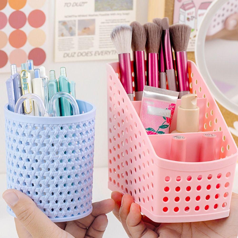 Multi Functional Pen Holder Large Capacity Desktop Organizer Pen Container Desktop Use
