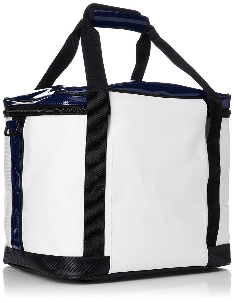 SSK Ball Case Enamel Ball Bag White x Navy (1070)