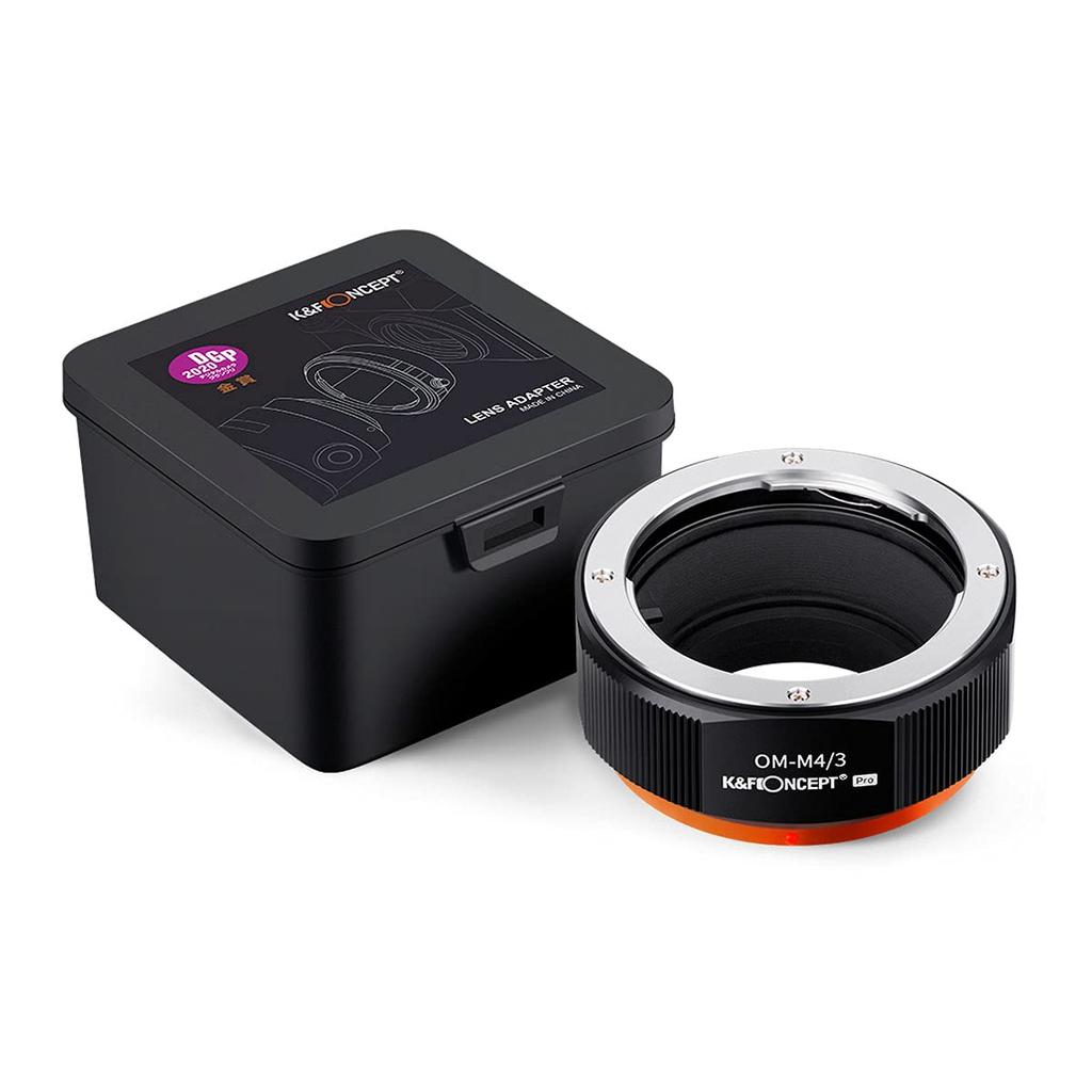 Concept Lens Mount Adapter OM mount lens Micro Four Thirds mount K&F KF-OMM43.P (Olympus conversion)
