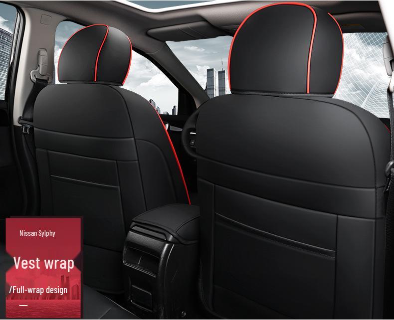 Sylphy Classic Vollumfassende Autositzauflage, 14. Generation, 2020, Universell für alle Jahreszeiten.