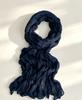Atmospheric crumpled texture long silk scarf light and thin versatile long scarf high-grade texture affordable decorative yarn