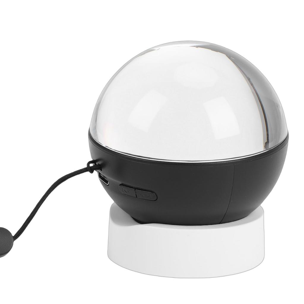 Memory Sphere Lamp 2.76 Inch Unique 3D Crystal Ball Video Player Uploadable Videos Music Photos with 4GB Memory for