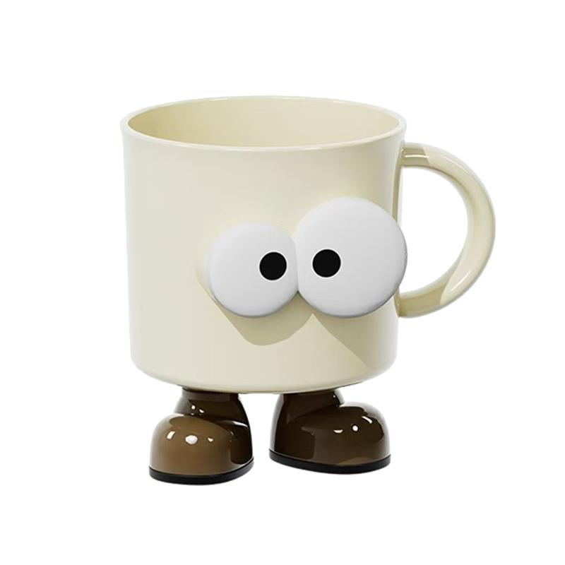 1 Piece Of Mouthwash Cup Household Toothbrush Cup Couple Girl Toothbrush Cup Cute Cartoon Wash Cup Anti-fall