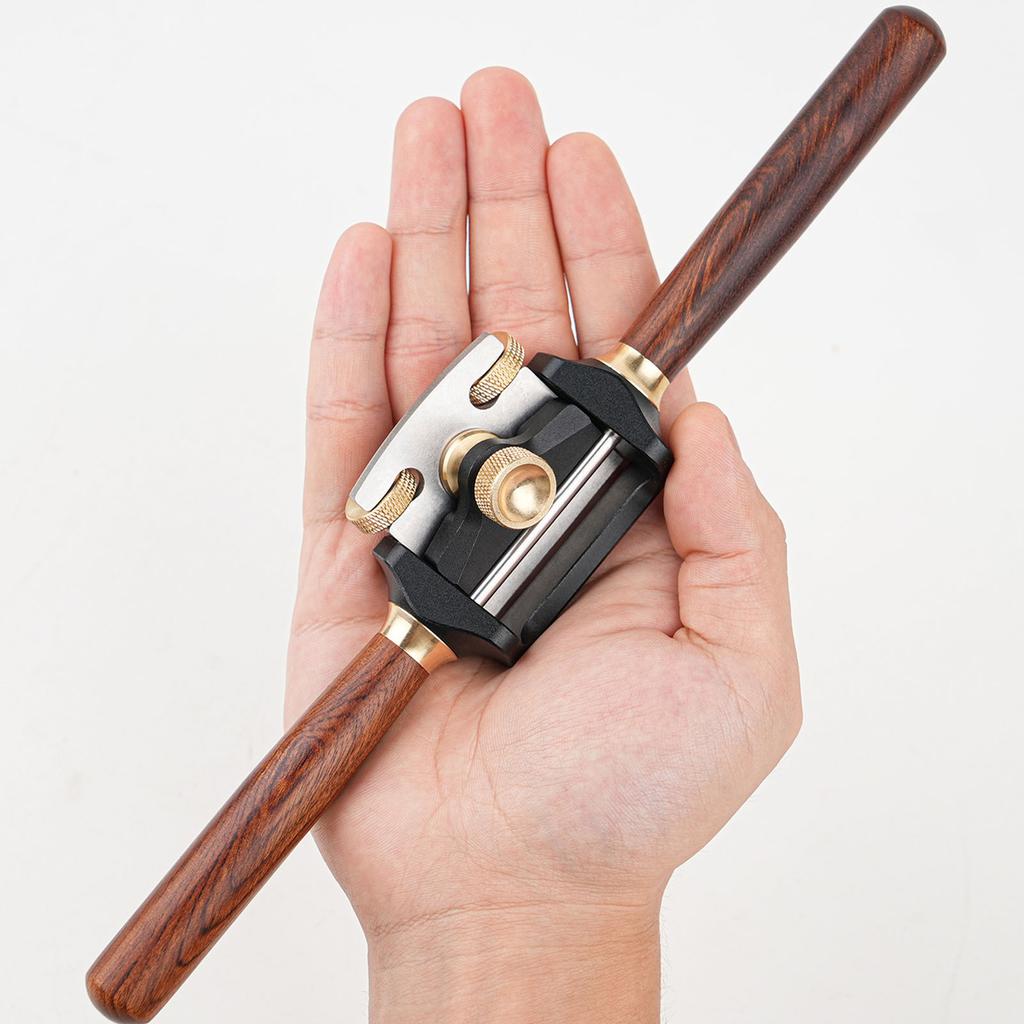 Verstellbarer Vogelhobel Flache Basis Hand-Holzhobel Hand-Schabeisen für Holzbearbeitung Ecke Bogen Trimmen