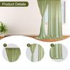 Backdrop Curtains 2 Panels Drapes Wedding Decoration for Festival Birthday