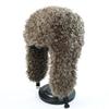 New Cute Fur Autumn and Winter Aviator Hat, Lamb Wool Imitation Fur Plush Warm Winter Ear Protection Hat