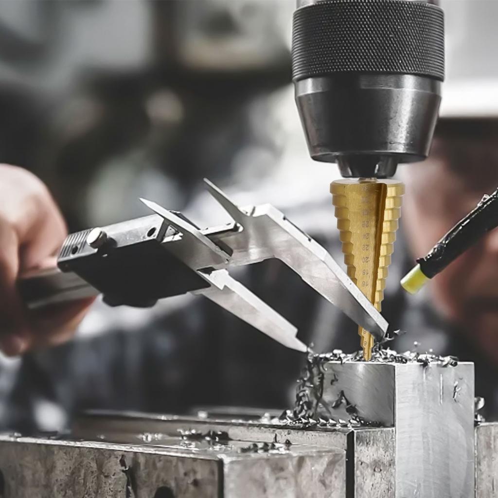 Cutter Step Cone Drill Equipment High Speed Steel Hole