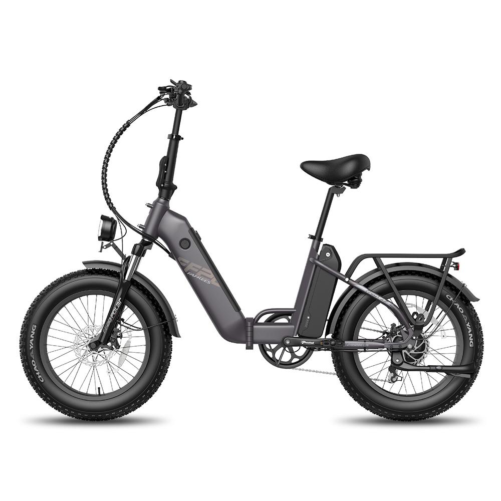 Electric Bicycle All Terrain Fafrees FF20 Polar 500W Motor 20" Fat Tire Adult Electric Bike 48V 26.8AH Shimano 7 Speed Max Load 150Kg