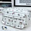 Multifunctional Pen Bag Large Capacity Stationery Bag New Pencil Case  School Office