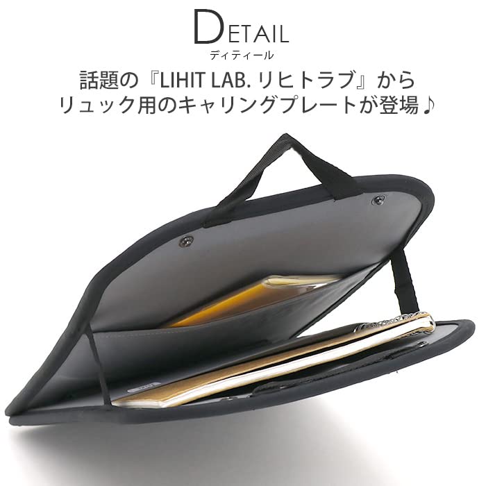 LIHIT LAB ALTNA Carrying for Plate, Bag-in-Bag Backpacks, Gray, A7743-27