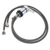Shampoo Bowl Faucet Pressurization Water Saving 100cm Pipe 120cm Soft Hose Shampoo Bed Sprayer Kit