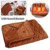 5V USB Large Loose Electric Blanket Powered By Power Bank Winter Bed Warmer Heated Sofa  Blanket Body Heater Bed Warmer Mat