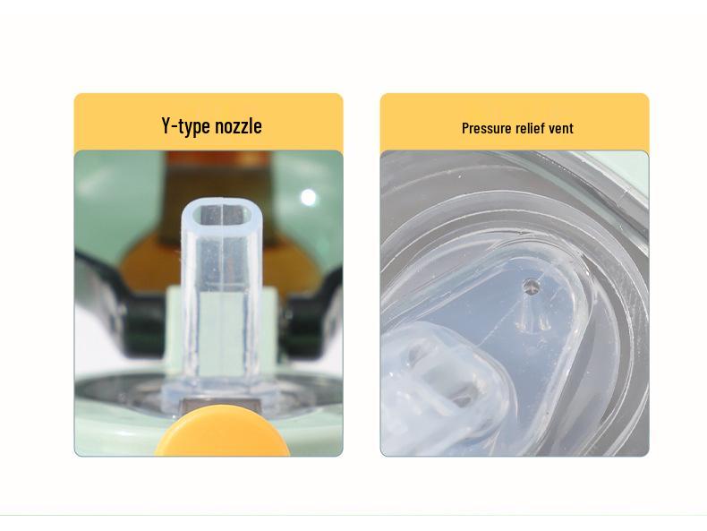 Kids' Thermos Straw Cup: Portable, Insulated, Bounce-Top for On-the-Go. Ideal for Students and Active Lifestyles.