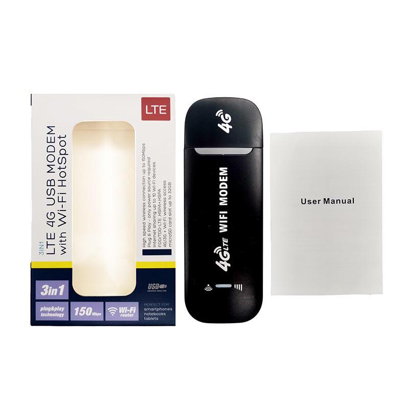 4G LTE Pocket WiFi USB Dongle: Wireless Internet Card & Router for Cars (Thailand)