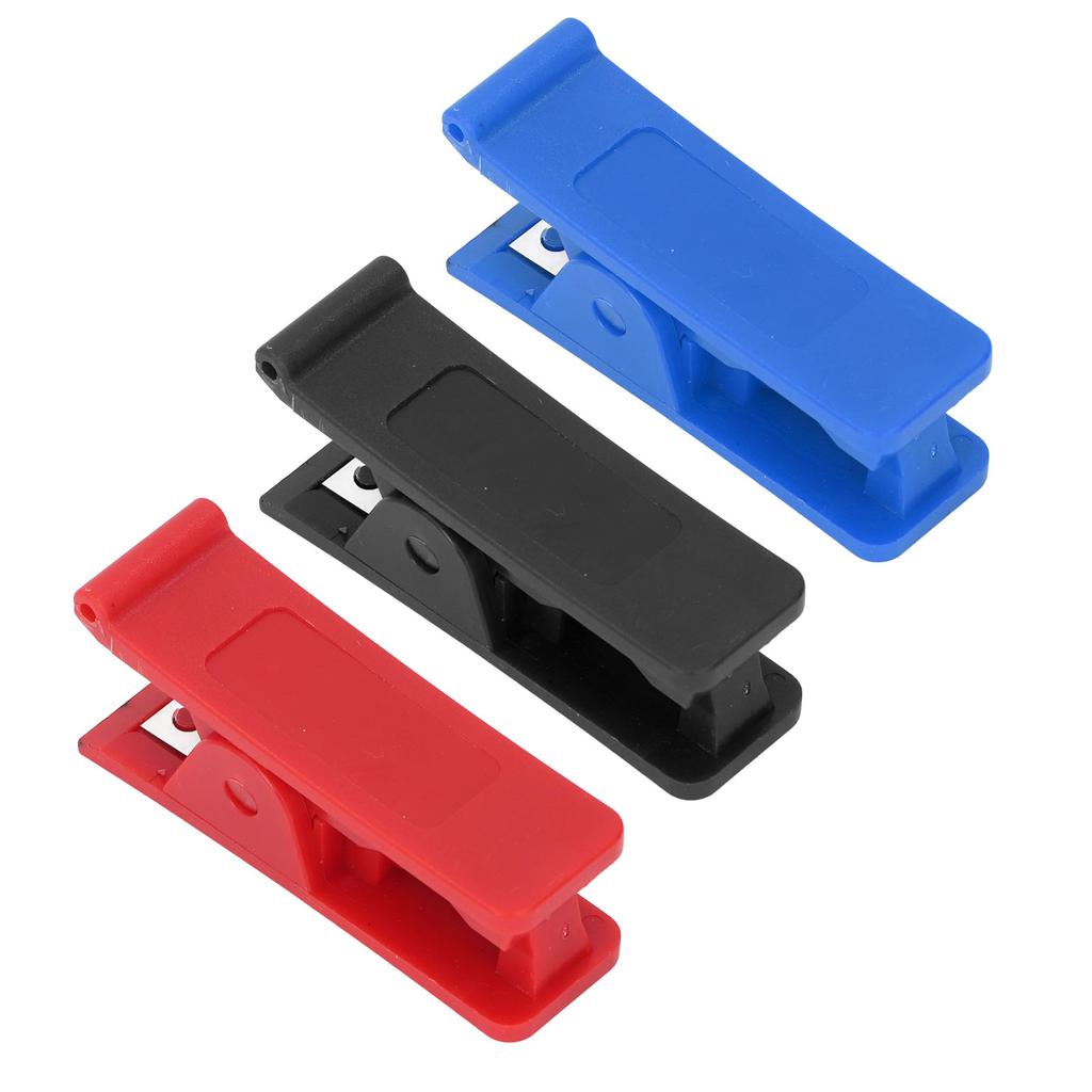 3 Stück PTFE-Schlauchschneider 1/8 bis 3/4 Zoll Schneidkapazität Weichschlauchschneider für Nylon PVC PU-Rohr