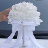 Silk Flowers Artificial Hand Bouquet Romantic Bridesmaid Bouquet  Wedding Accessories