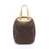 Used Excursion Handbag M41450 Monogram PVC Coated Canvas Leather Brown Used Women