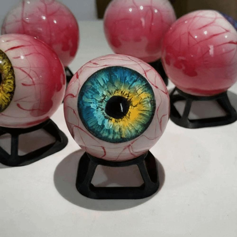 Hyper-Realistic Monster Eye Prop 3D Halloween Sculpture Personality Eyeball Ornament Birthday Gift