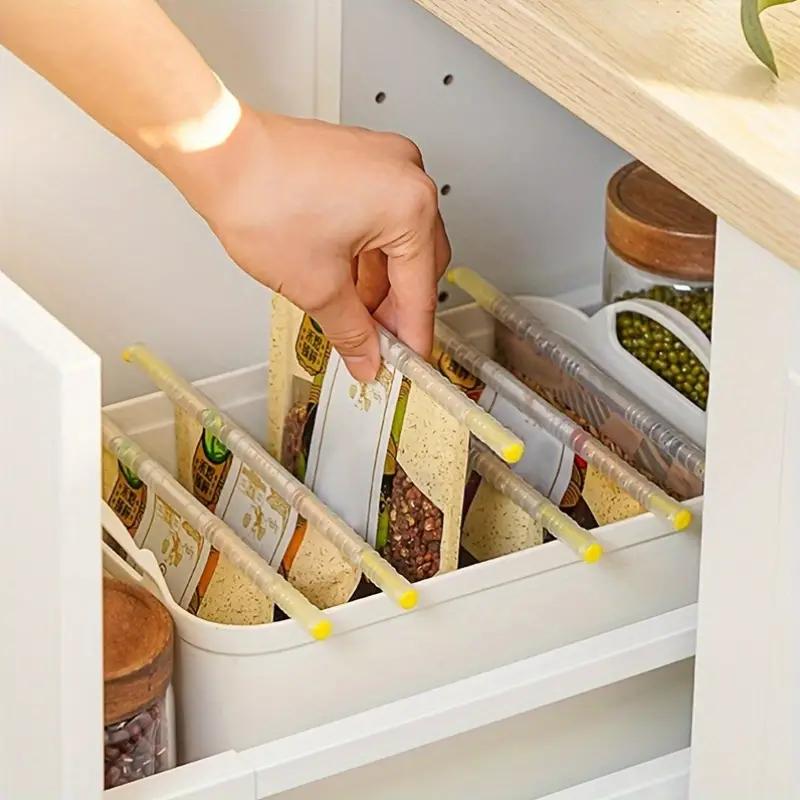 5/3/1PCS Multifunctional Food Fresh-keeping Sealing Clip Moisture-proof Sealing Clip Snack Sealing Stick Tea Sealer Candy Color