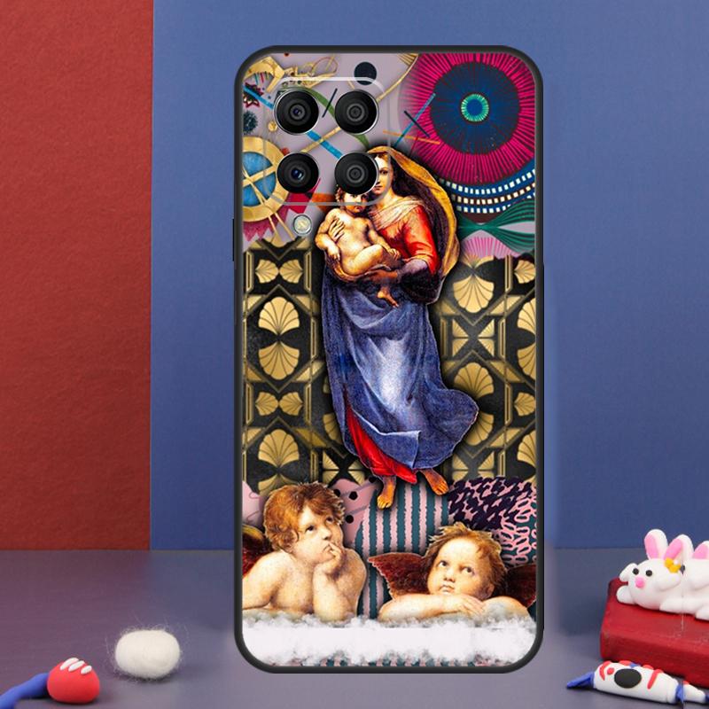 Renaissance art Painting Case For Samsung Galaxy M31 M21 M11 M13 M54 M34 M14 M56 M36 M16 M53 M32 M52 M35 M55 M15 M06