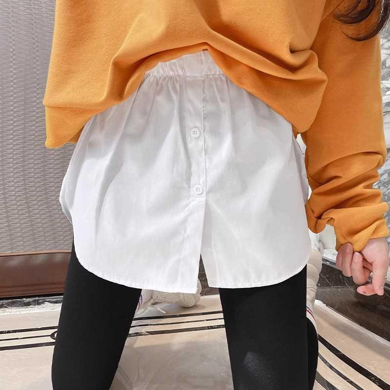 

Peplum Hem Layered Sweatshirt Midi Skirt - Versatile Two-Piece for Spring & Autumn M {80-110 kg}